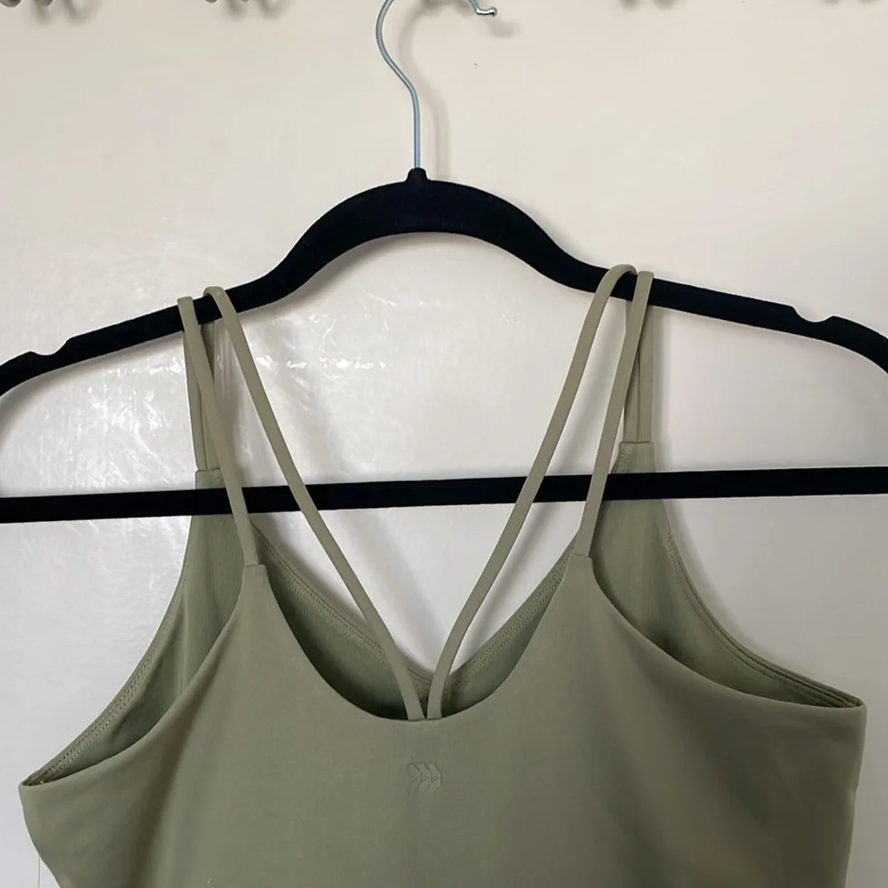 All in Motion women’s green Short Bodysuit size L